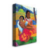 Trademark Fine Art Paul Gauguin 'Nafea Faaipoipo' Canvas Art, 22x32 BL0385-C2232GG